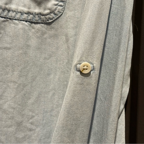 Missimo Light Blue Long Sleeve Button-Up Shirt XL - Picture 4 of 5